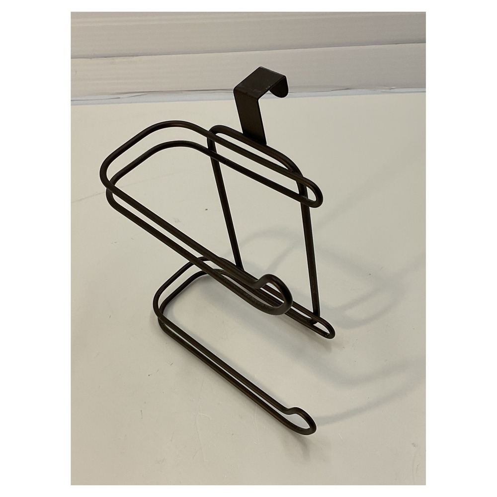 Oil-Rubbed Bronze Over-the-Tank Toilet Paper Holder‎ Dual Roll